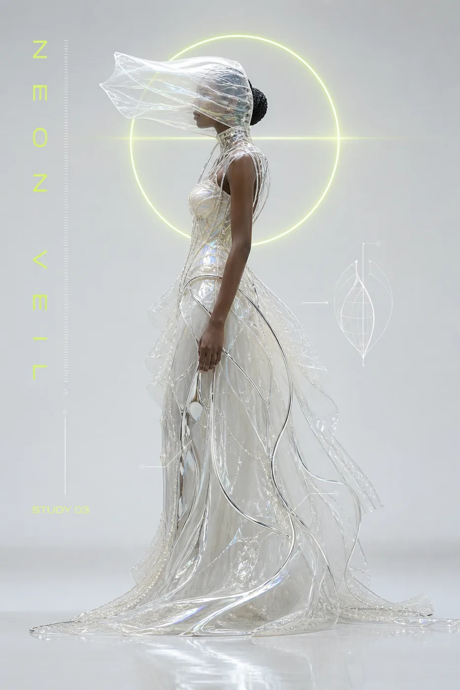 NEON VEIL AIクリエイティブの制作サンプル